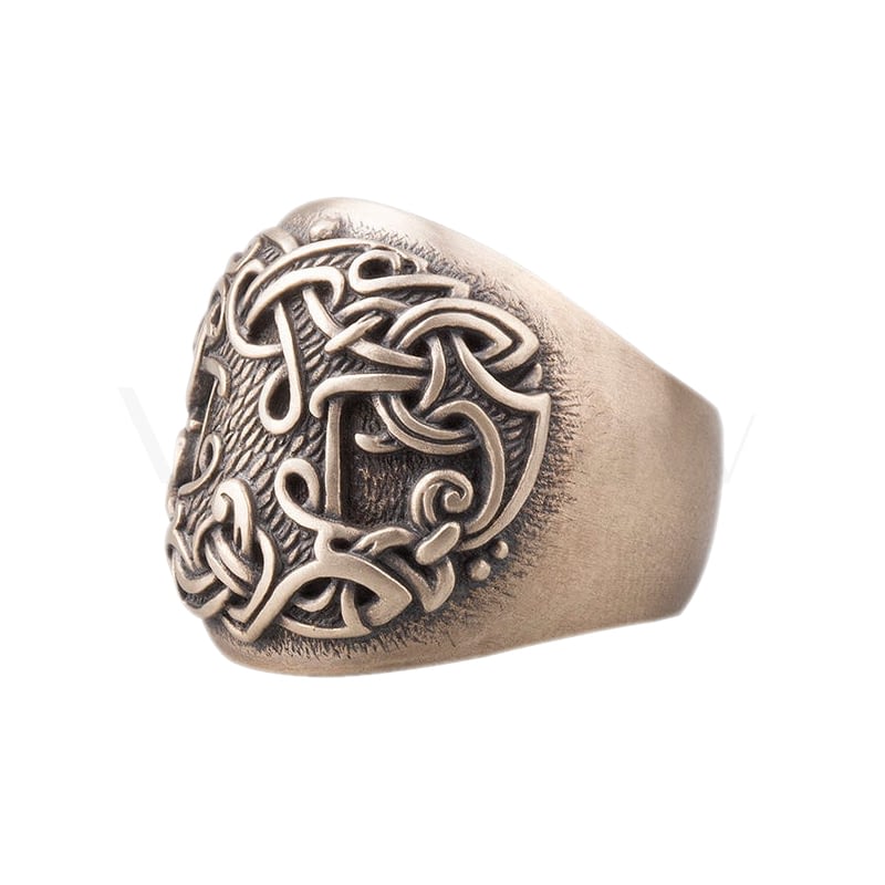 Yggdrasil Tree Ring Bronze | Viking Jewelry
